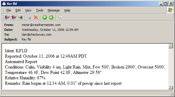 Sample NOTAMs